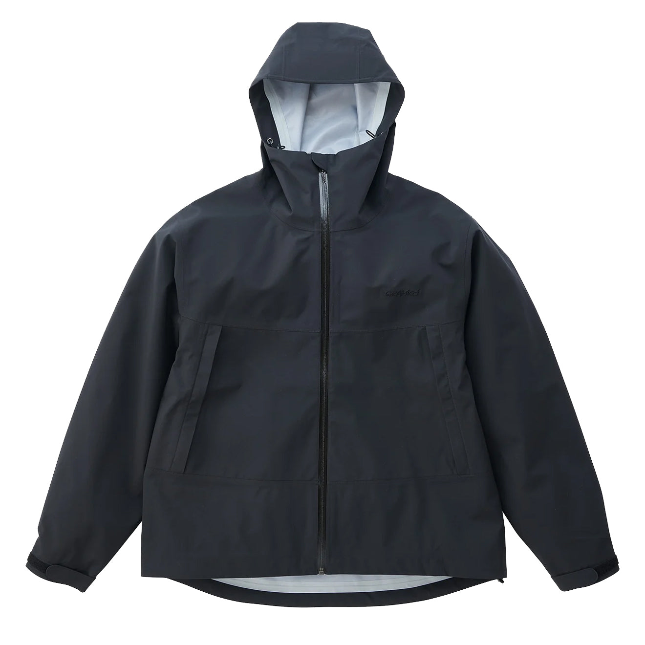 Gramicci Waterproof Hooded Jacket Black Gramicci