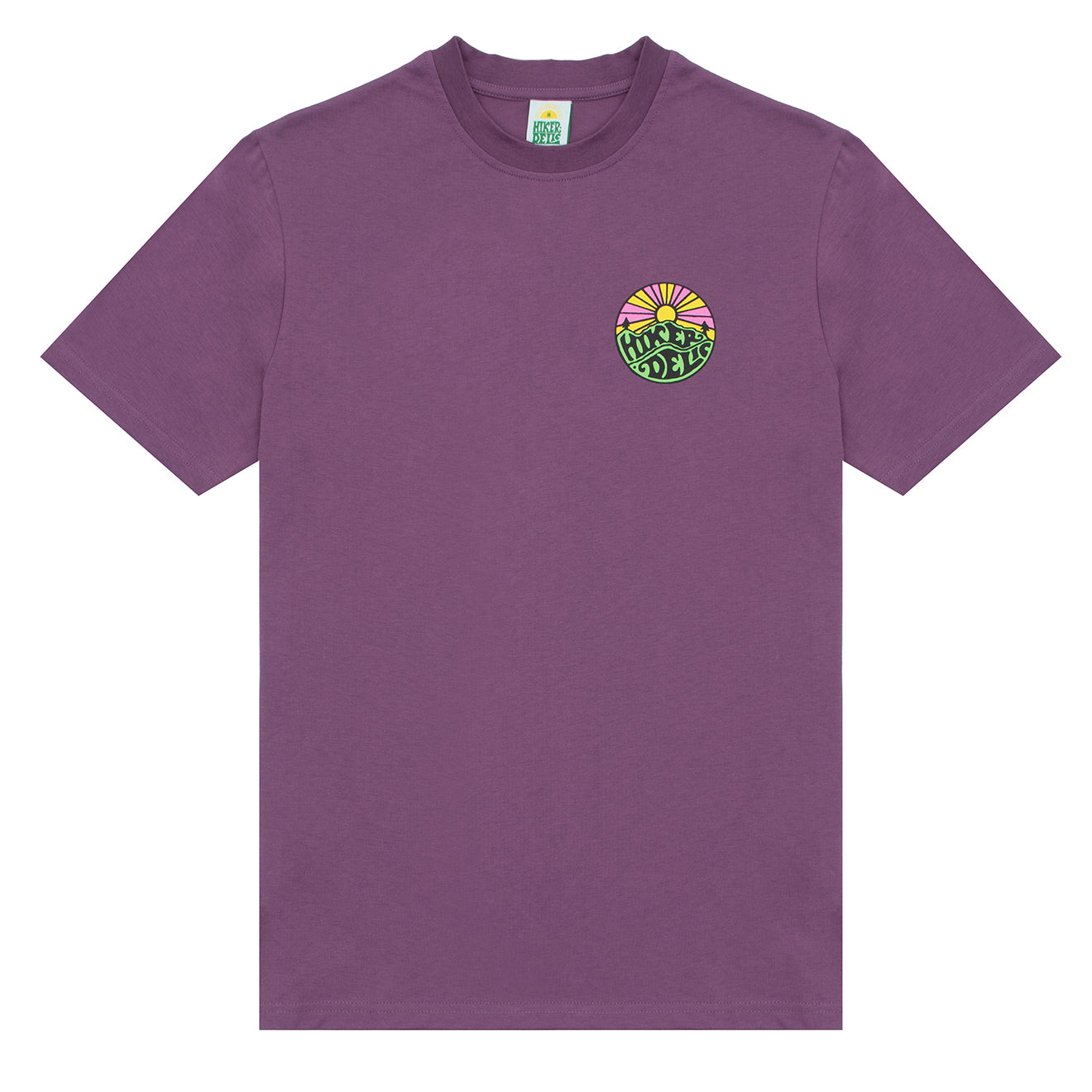 Hikerdelic Original Logo SS T-Shirt Thistle - Parasol Store