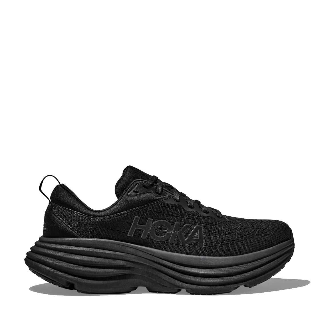 Hoka Bondi 8 Trainer Black / Black - Parasol Store