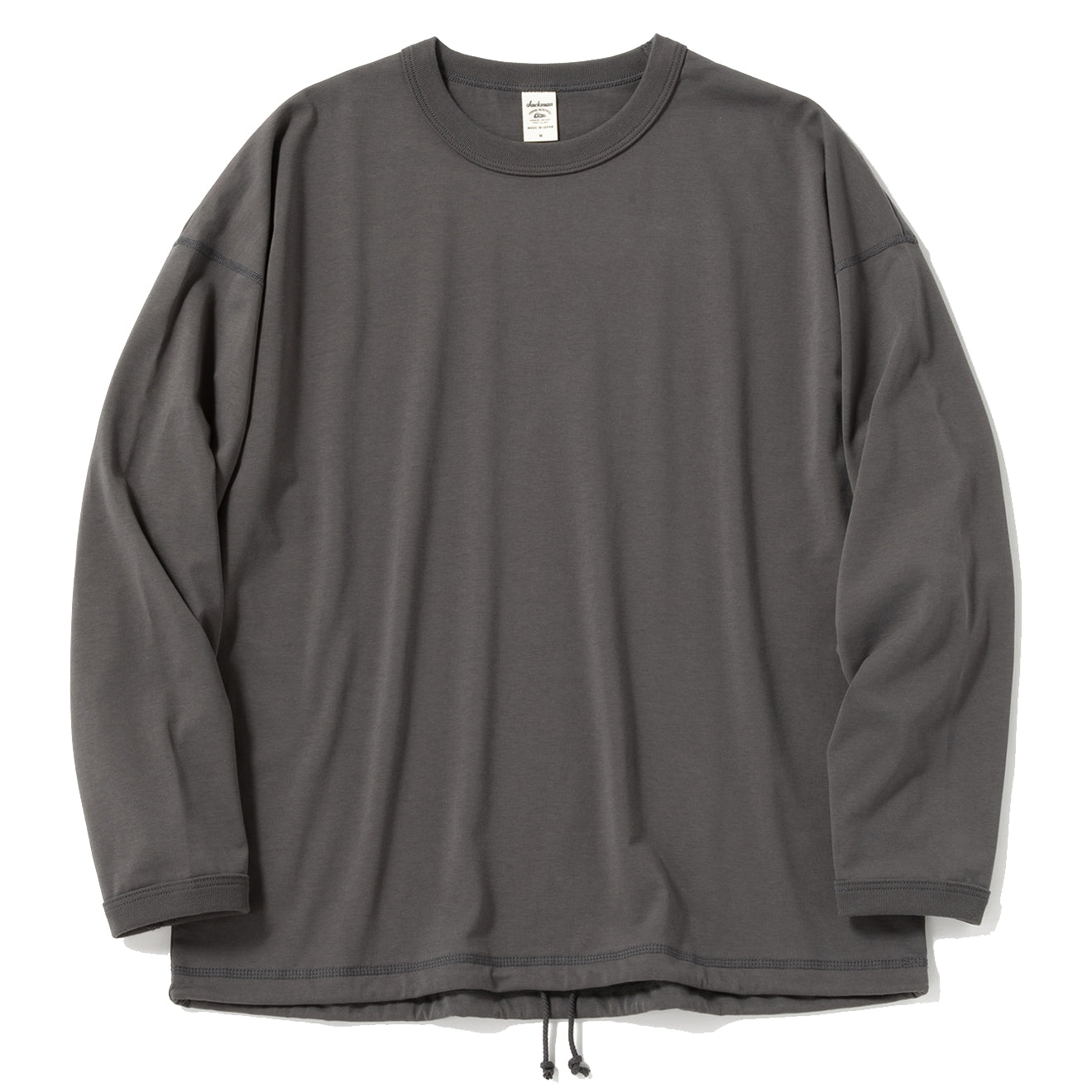 Jackman Grace Himo L/S T-Shirt Gunmetal - Parasol Store