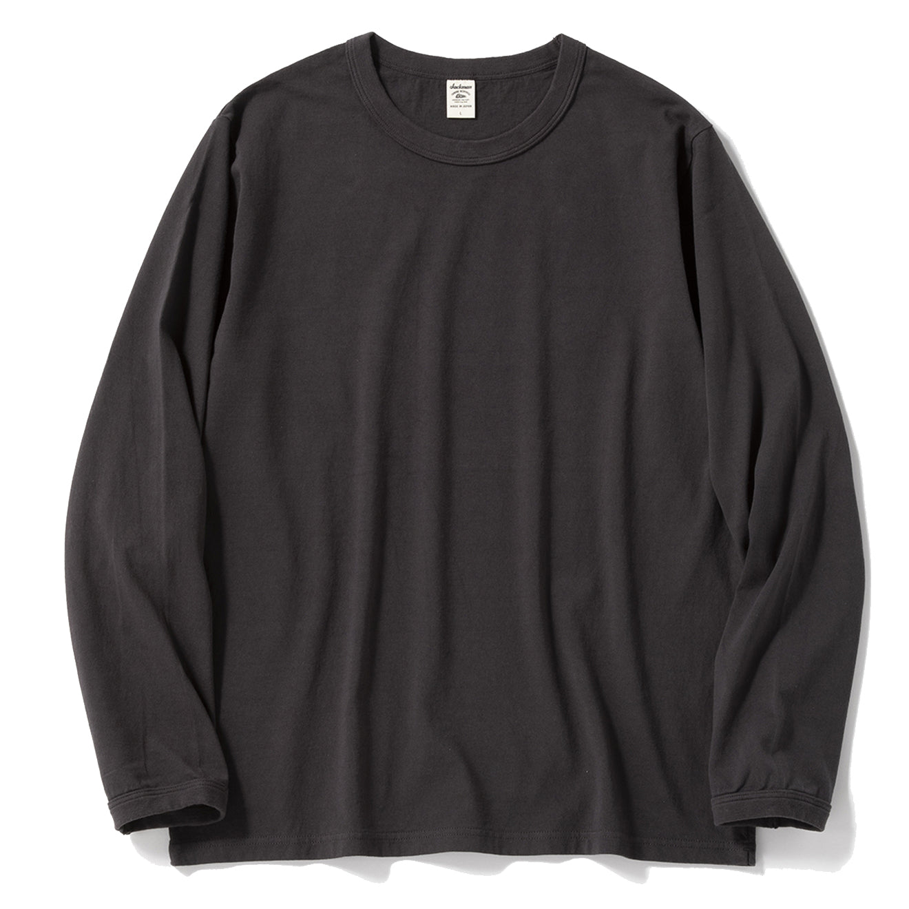 Jackman L/S Lead-off T-Shirt Sumikuro Ink Black - Parasol Store