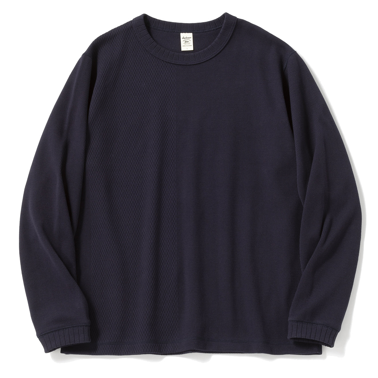 Jackman L/S Thermal T-Shirt Dark Navy - Parasol Store