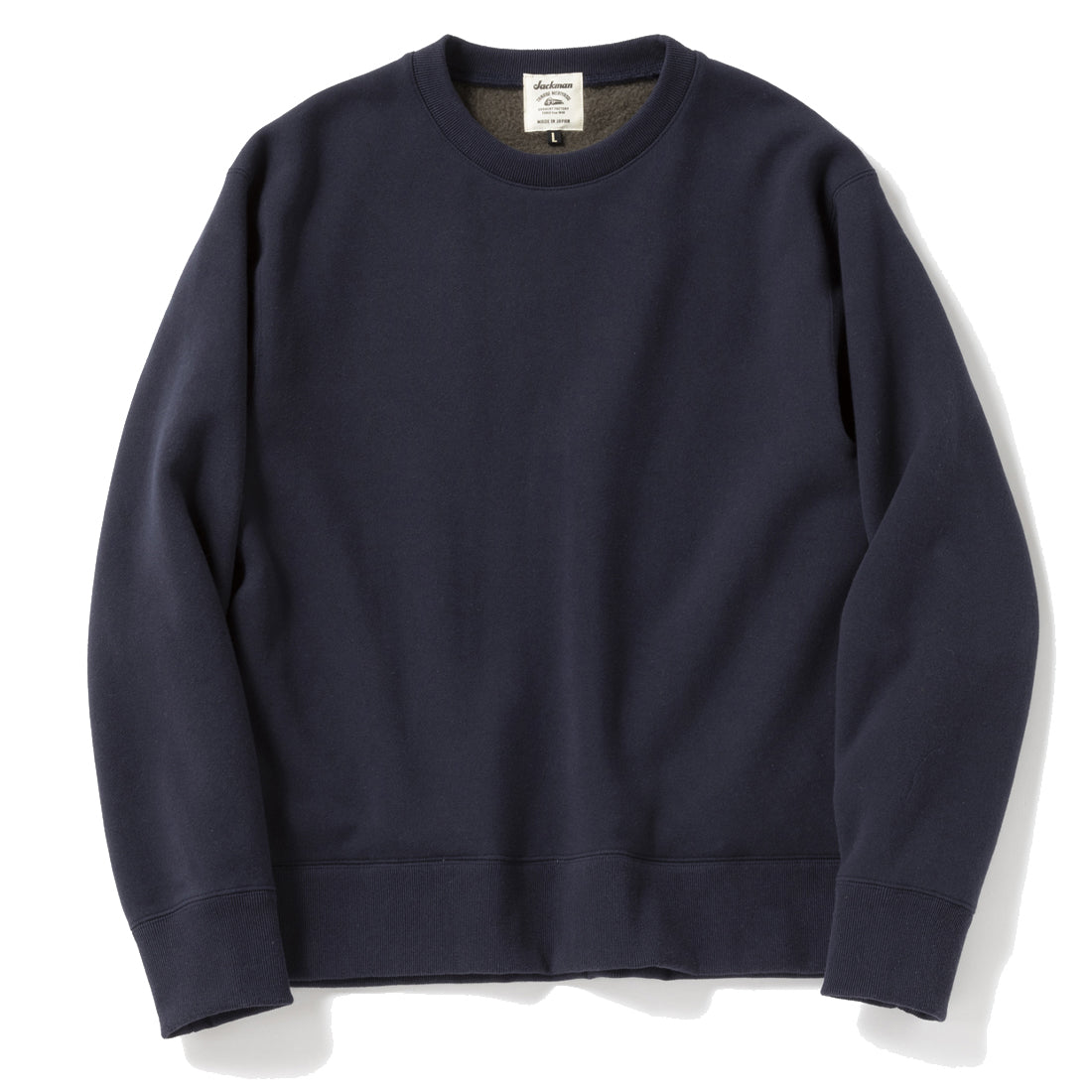 Jackman Nap Sweat Crewneck Navy - Parasol Store