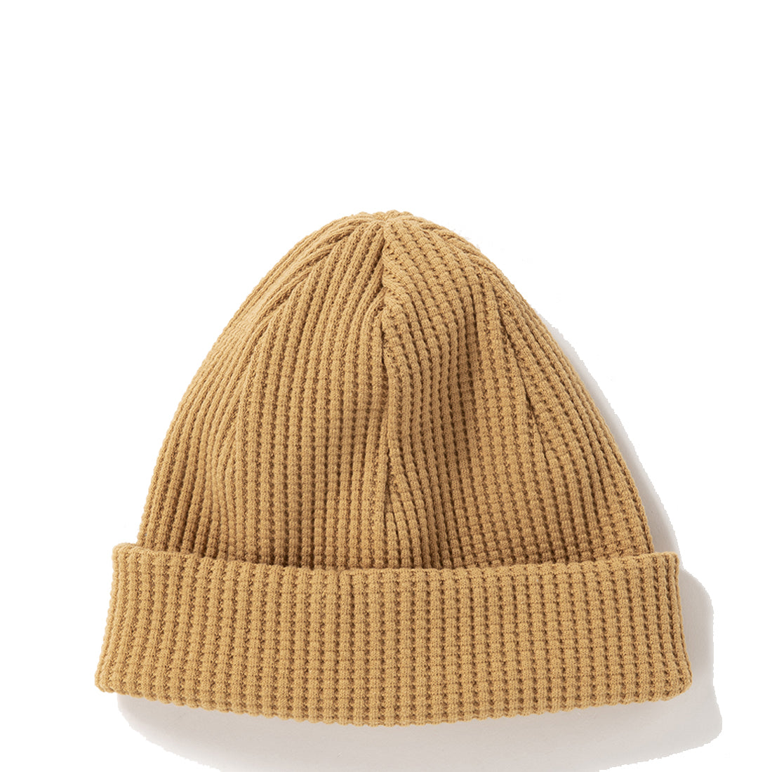 Jackman Waffle Knit Cap Yellow Ocher - Parasol Store