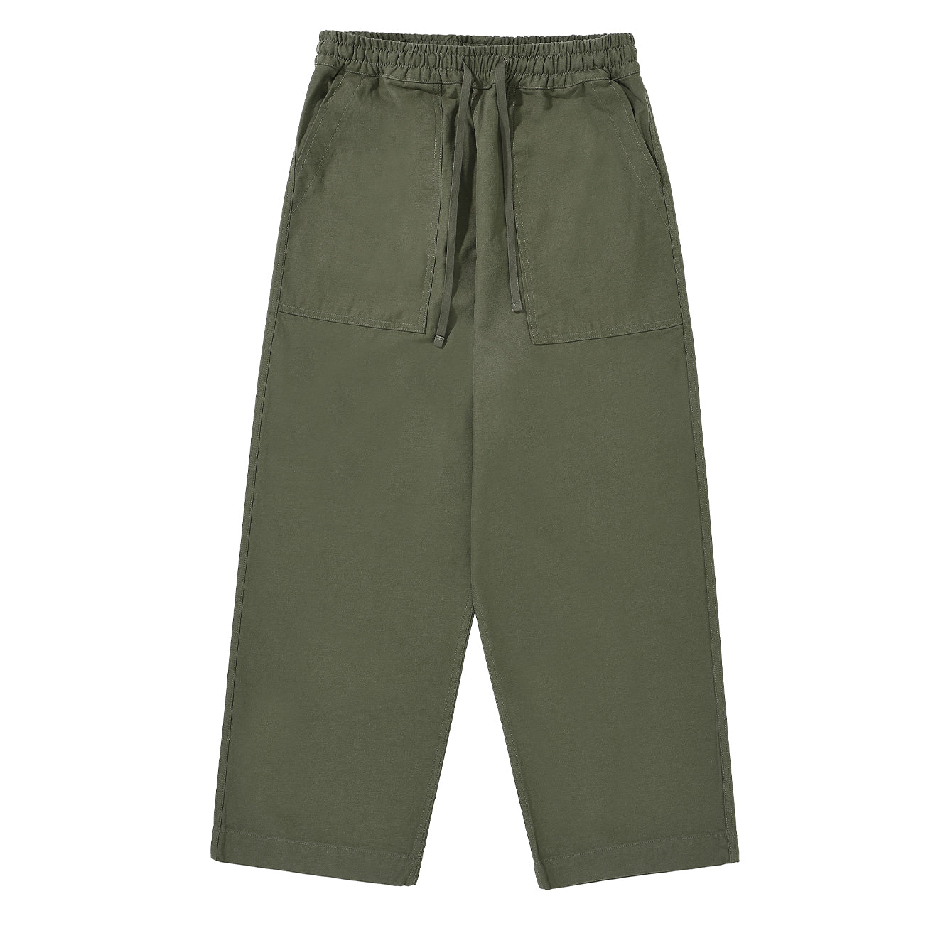 Kappy Heavy Cotton Fatigue Pants Khaki - Parasol Store