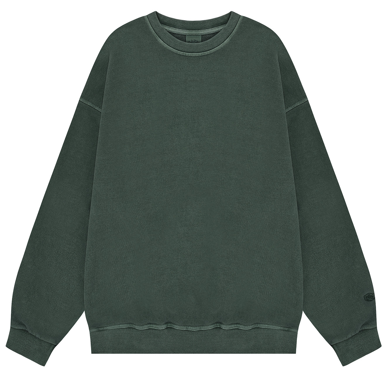 Kappy Pigment Sweat Shirt Deep Green - Parasol Store