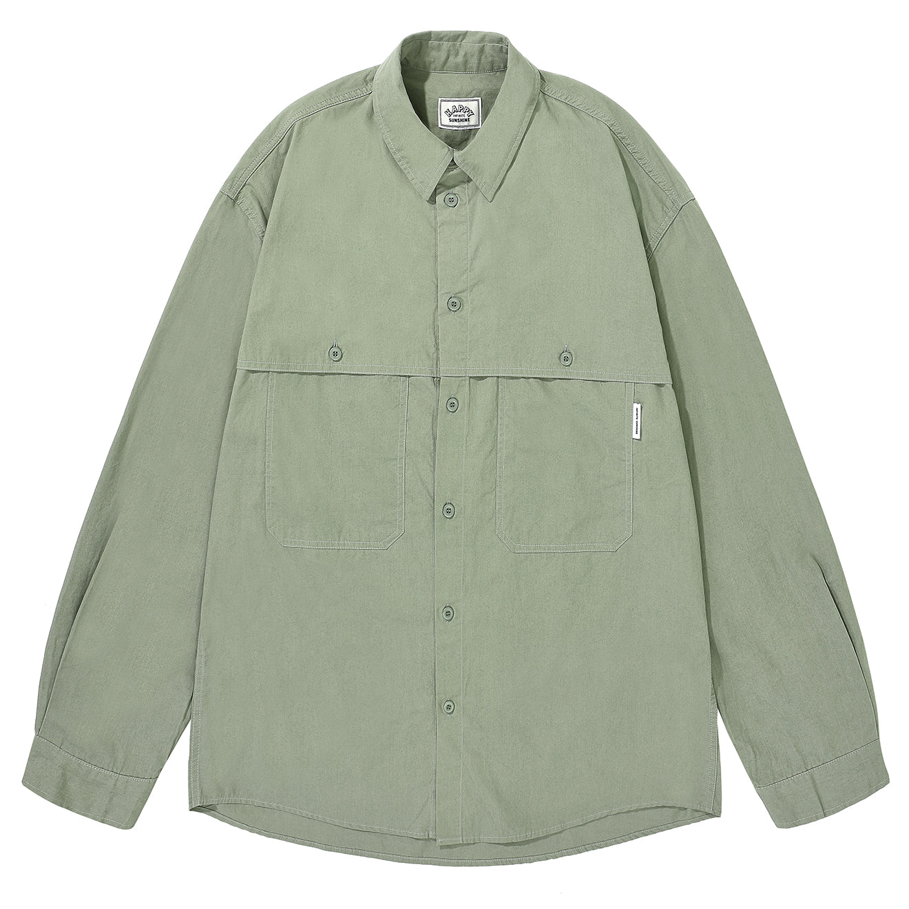 Kappy Pocket Work Shirt Khaki - Parasol Store