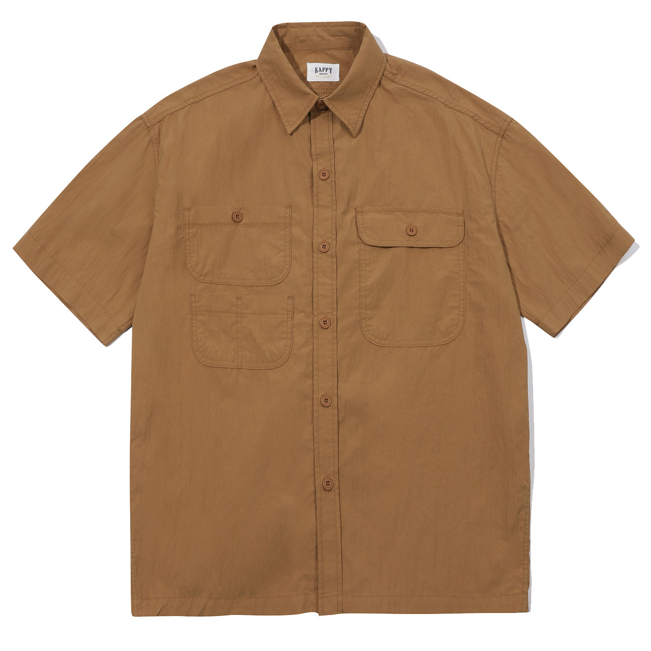 Kappy Sunrise Utility Half Shirt Brick - Parasol Store