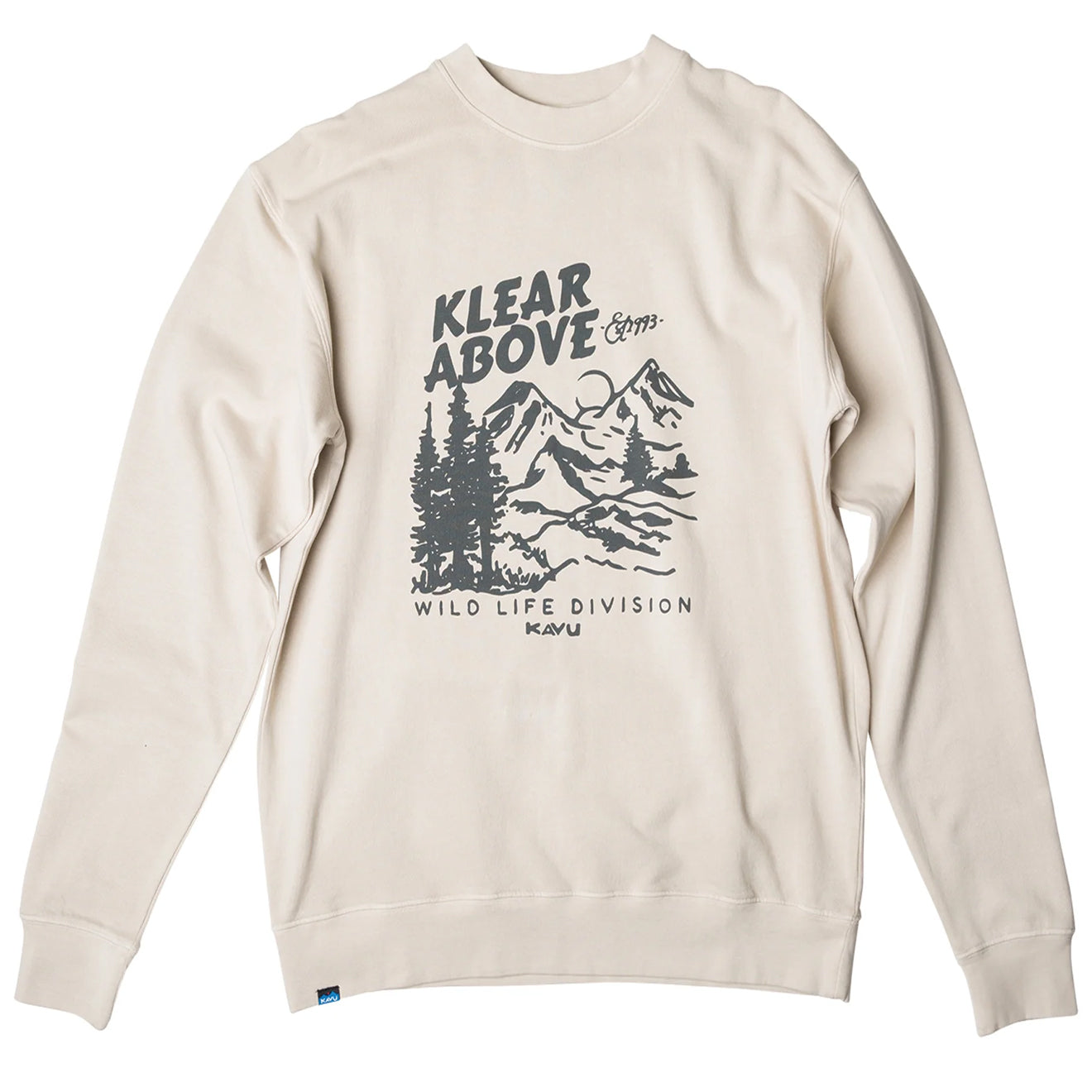 Kavu Core Crew Sweatshirt Oatmeal - Parasol Store