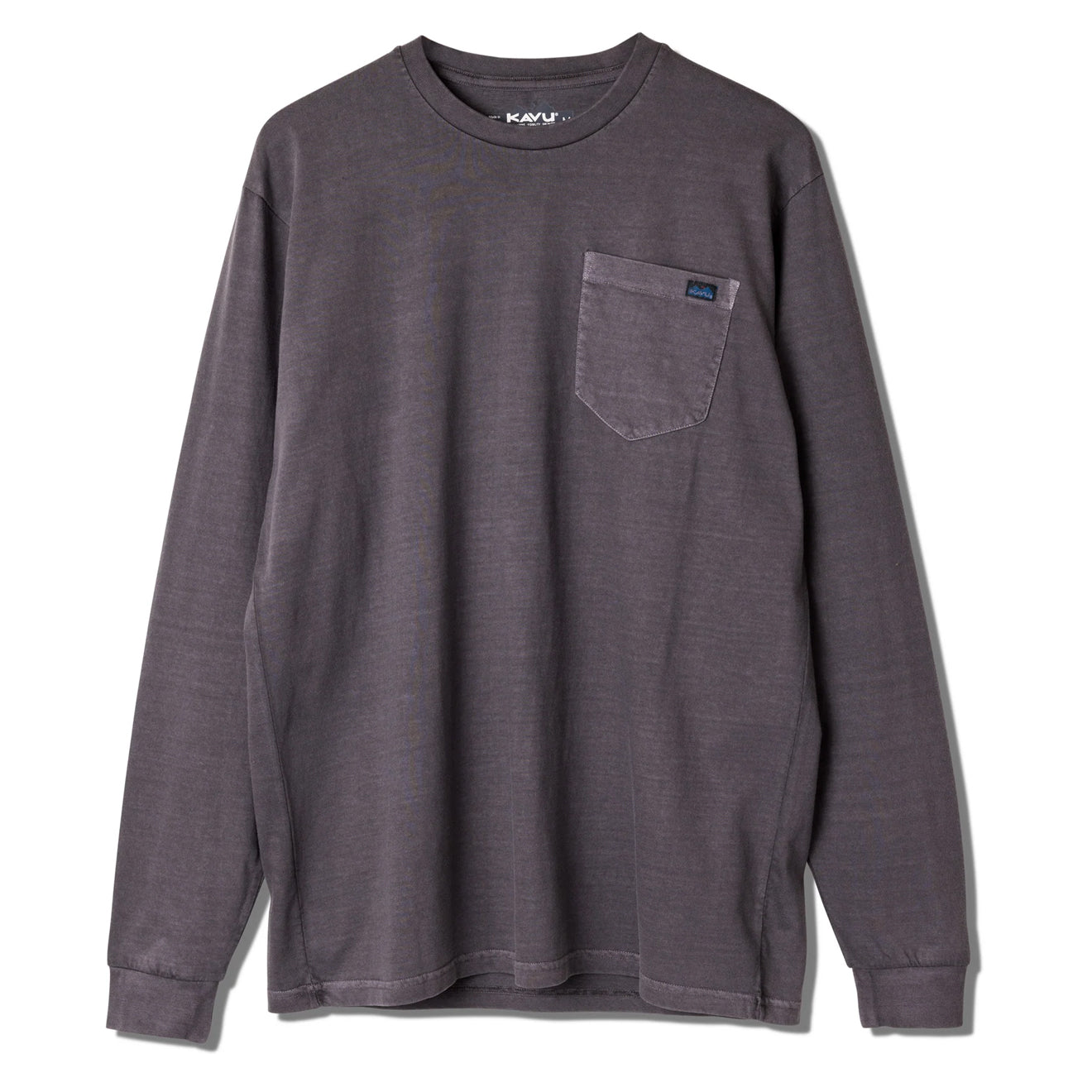 Kavu LS Side Bar T L/S Tee Coffee - Parasol Store