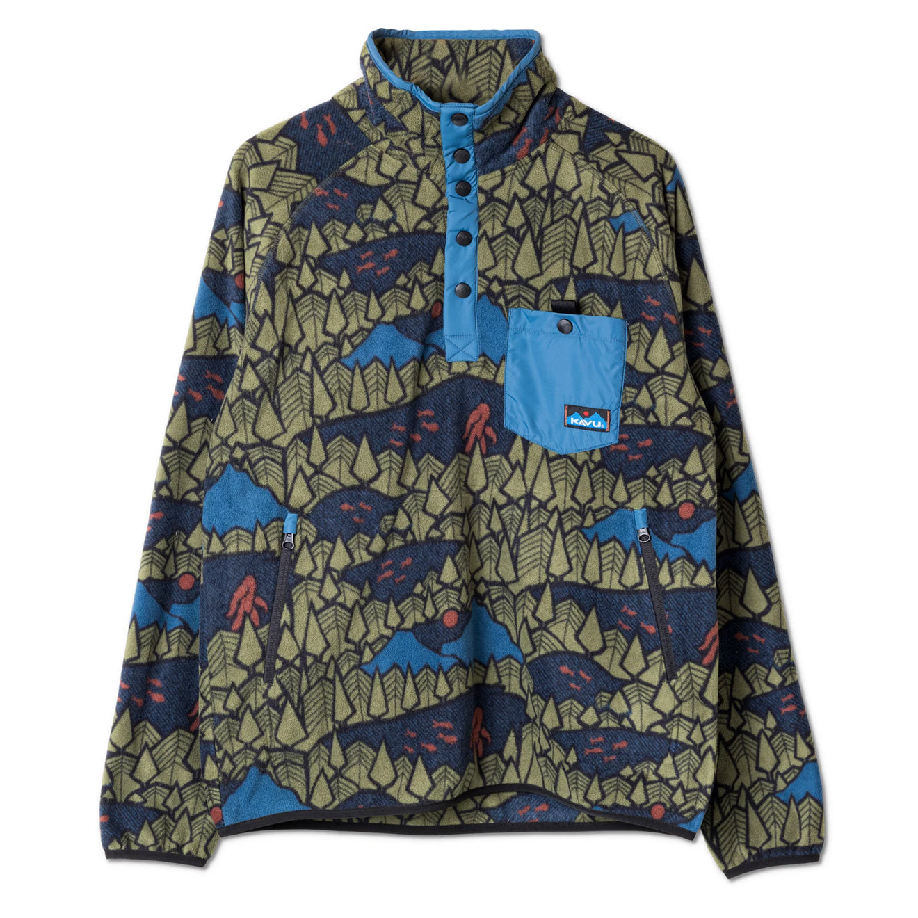 Kavu Teannaway L/S Shirt Sasquatch Twilight - Parasol Store