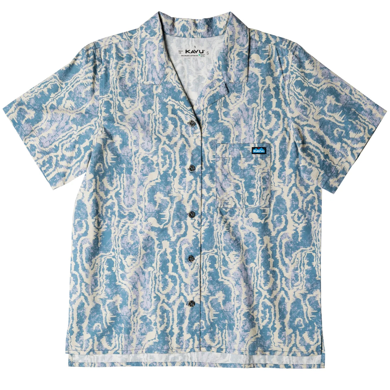 Kavu Womens Cedar Springs Shirt Sky Motion - Parasol Store