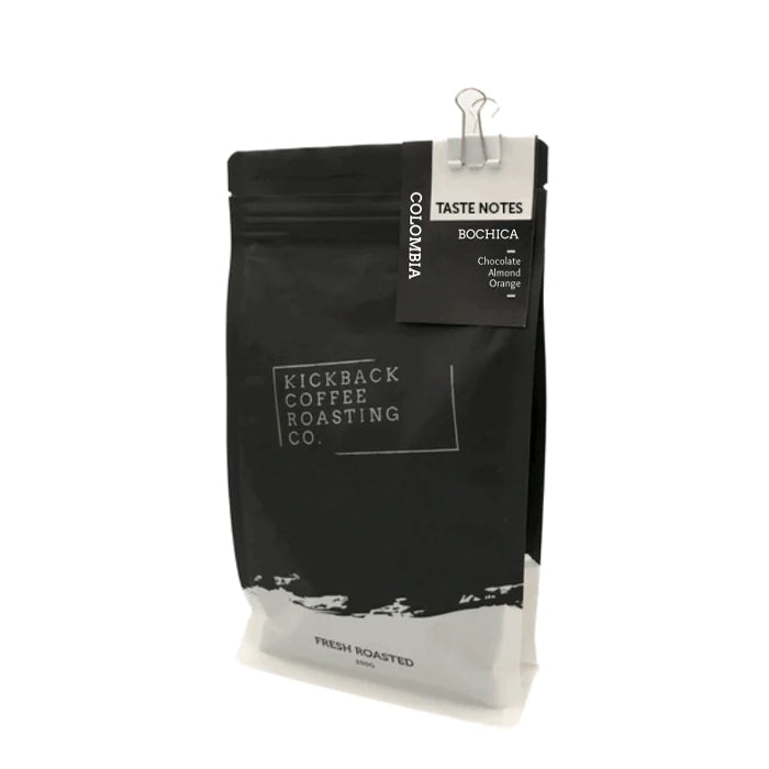 Kickback Coffee Roasting Co. Columbia Bochica Coffee Beans 250g