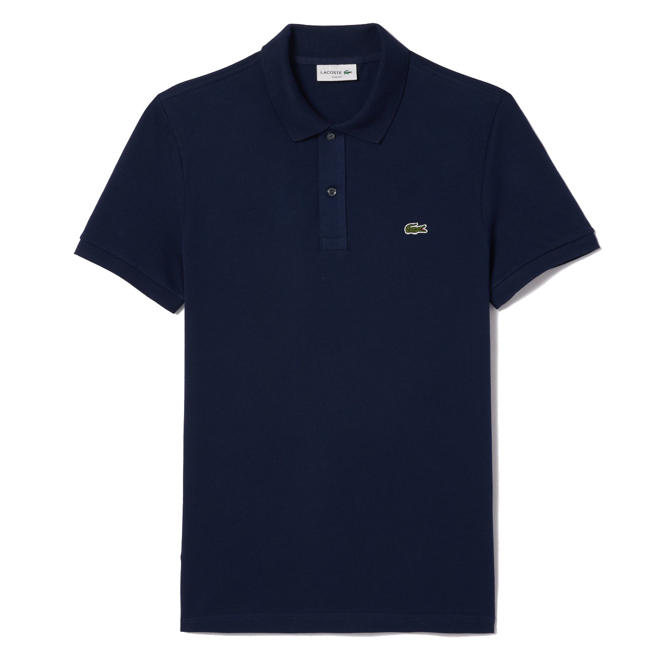 Lacoste Original L.12.12 Petit Piqué Cotton Polo Shirt Midnight Blue - Parasol Store