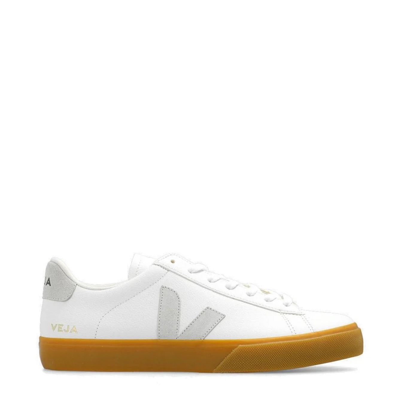 Veja Campo Chromefree Leather Trainer Extra-White Natural Natural Veja