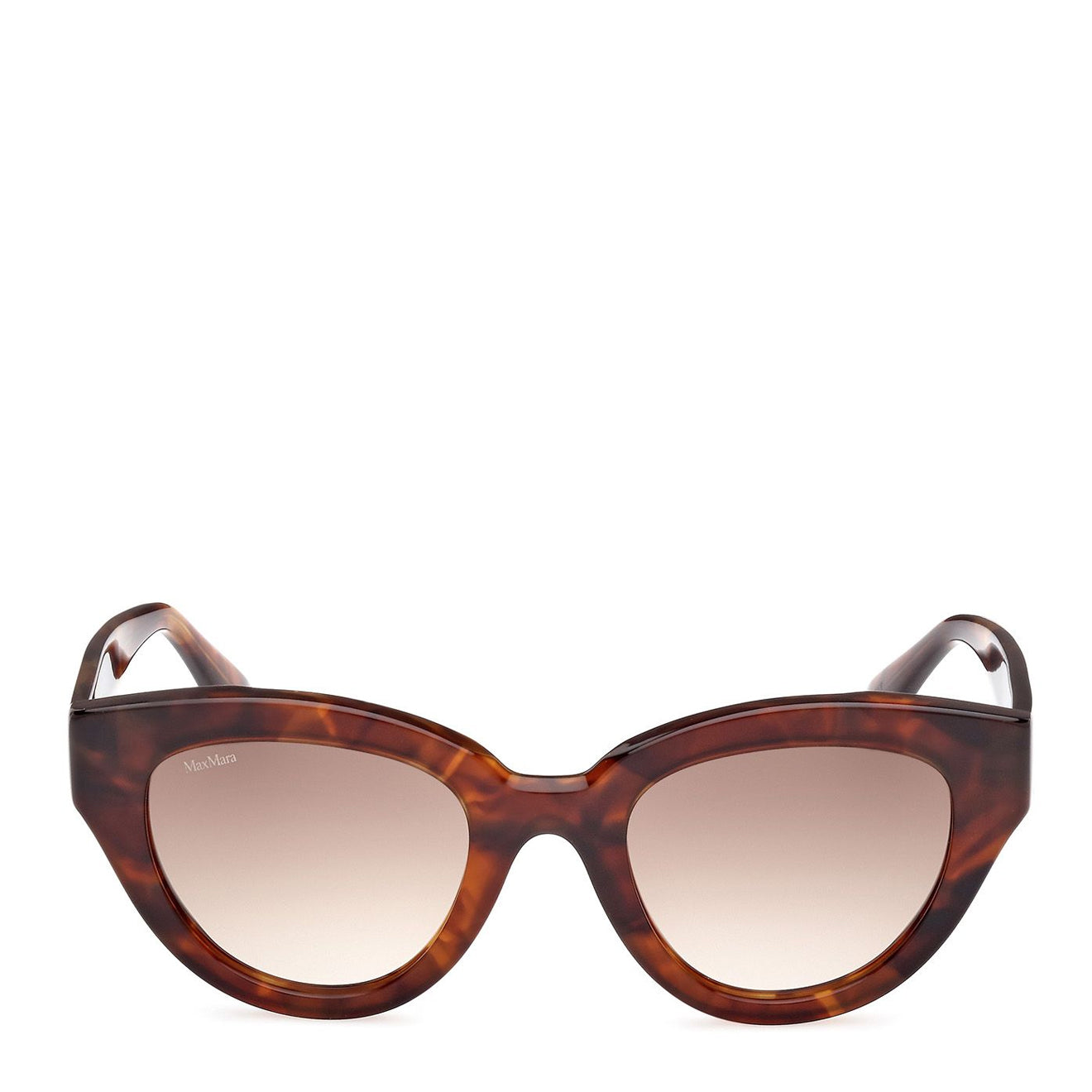 MaxMara Glimpse MM0077 53F 50 Sunglasses Blonde Havana - Parasol Store