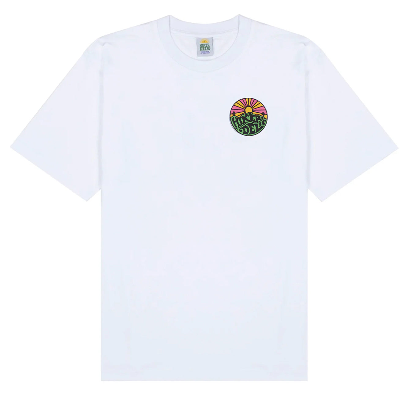 Hikerdelic Original Logo SS T-Shirt - White - Parasol Store