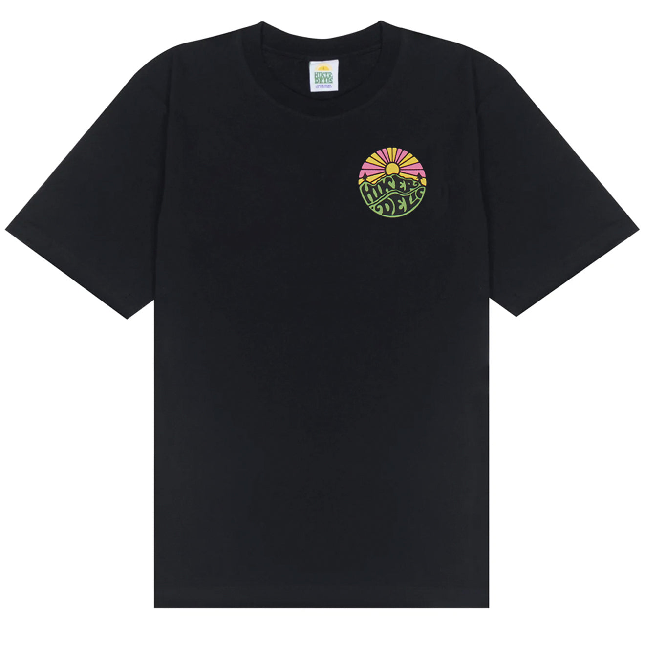 Hikerdelic Original Logo SS T-Shirt - Black - Parasol Store