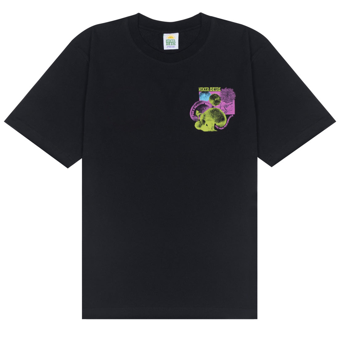 Hikerdelic Sporeswear SS T-Shirt Black Hikerdelic