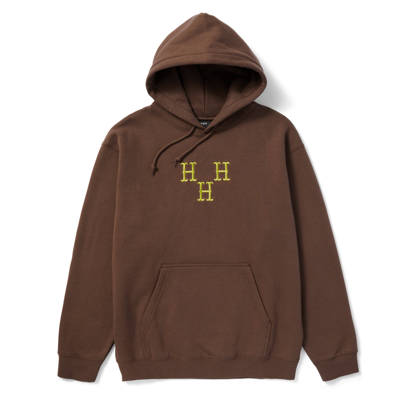 Huf Womens Hat Trick P/O Hoodie Coffee Huf