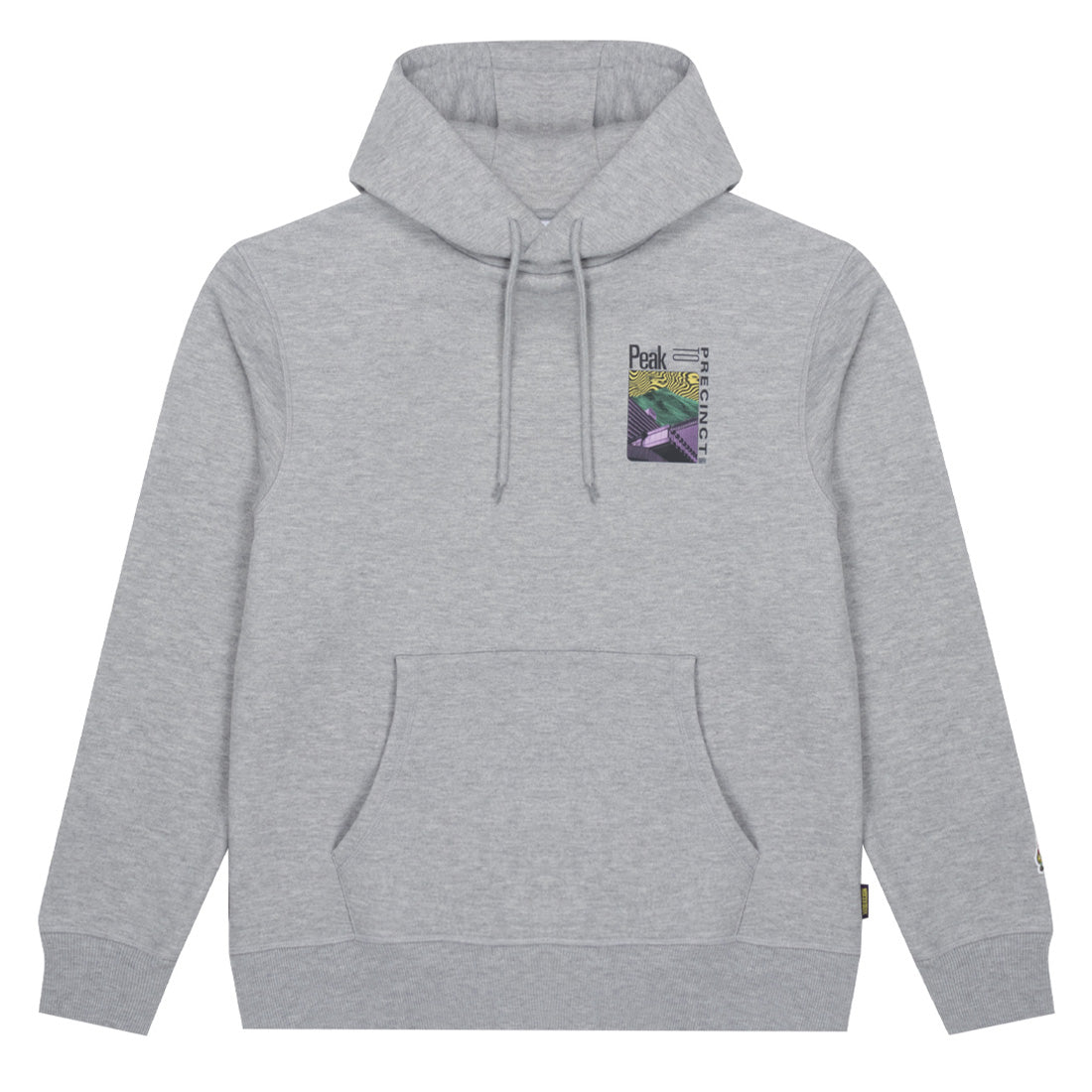 Hikerdelic Hotel Hoody Grey Marl Hikerdelic