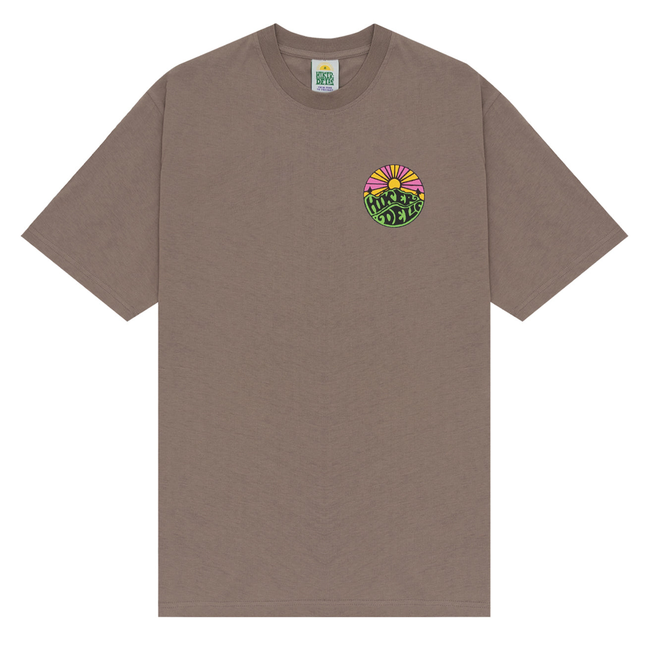 Hikerdelic Original Logo SS T-Shirt - Mushroom - Parasol Store