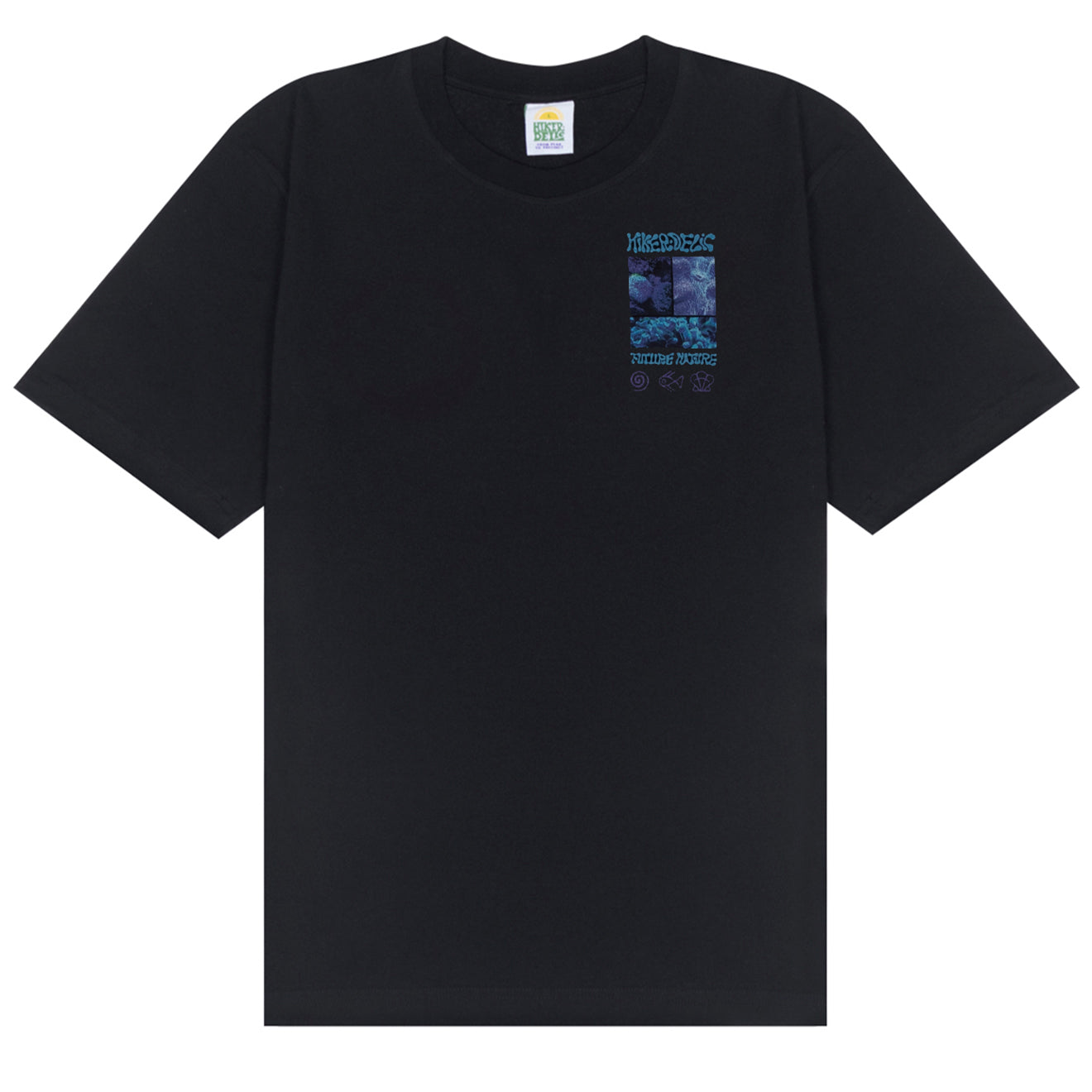 Hikerdelic Future Nature SS T-Shirt - Black - Parasol Store