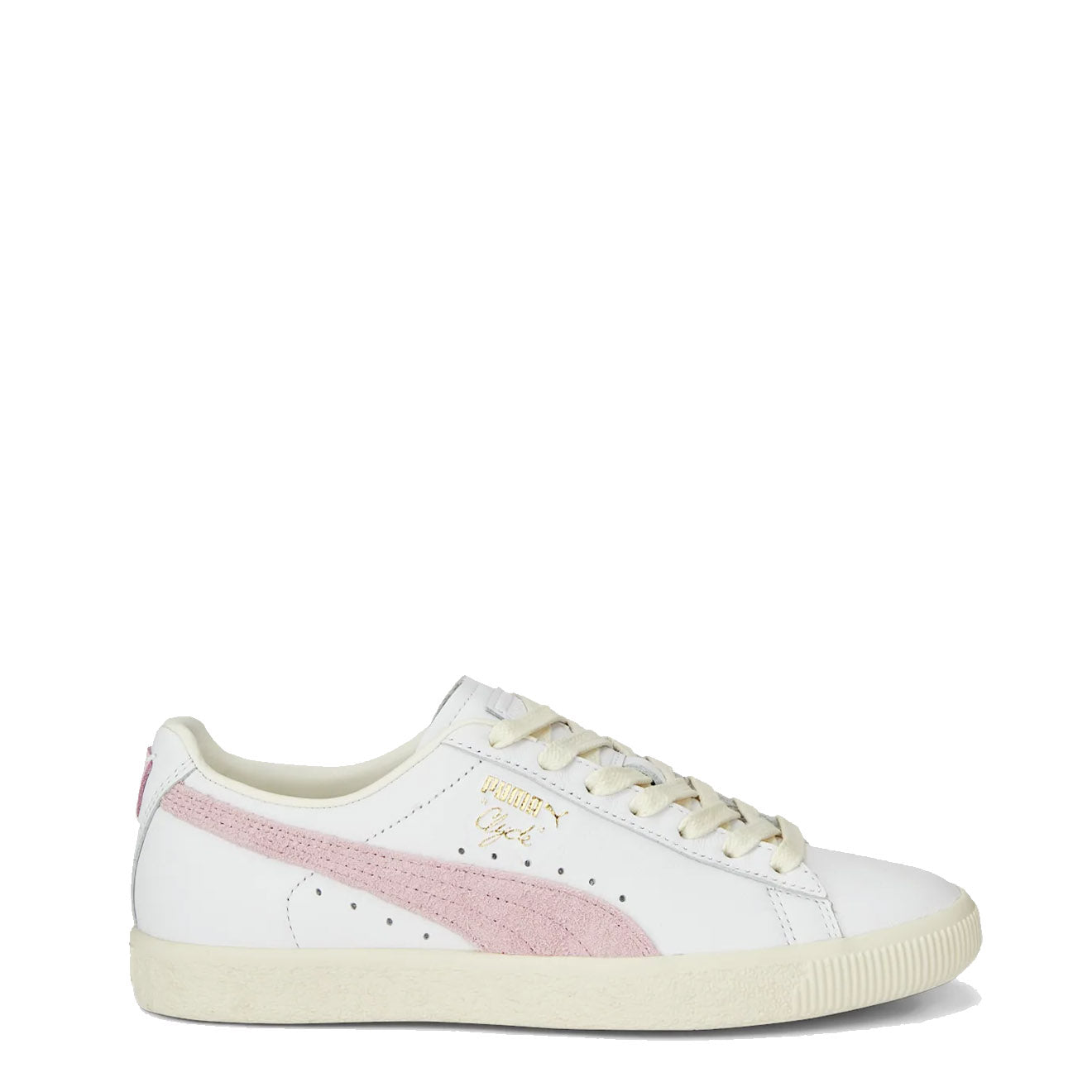 Puma Clyde Base Trainer Puma White / Pearl Pink / Puma Team Gold Puma