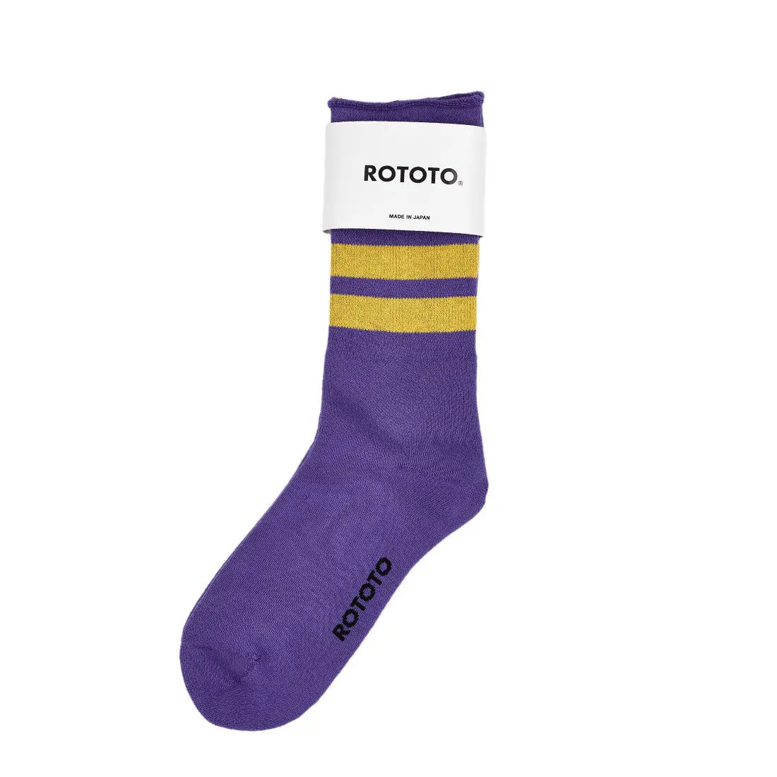 Rototo Three Stripe Purple / Yellow RoToTo