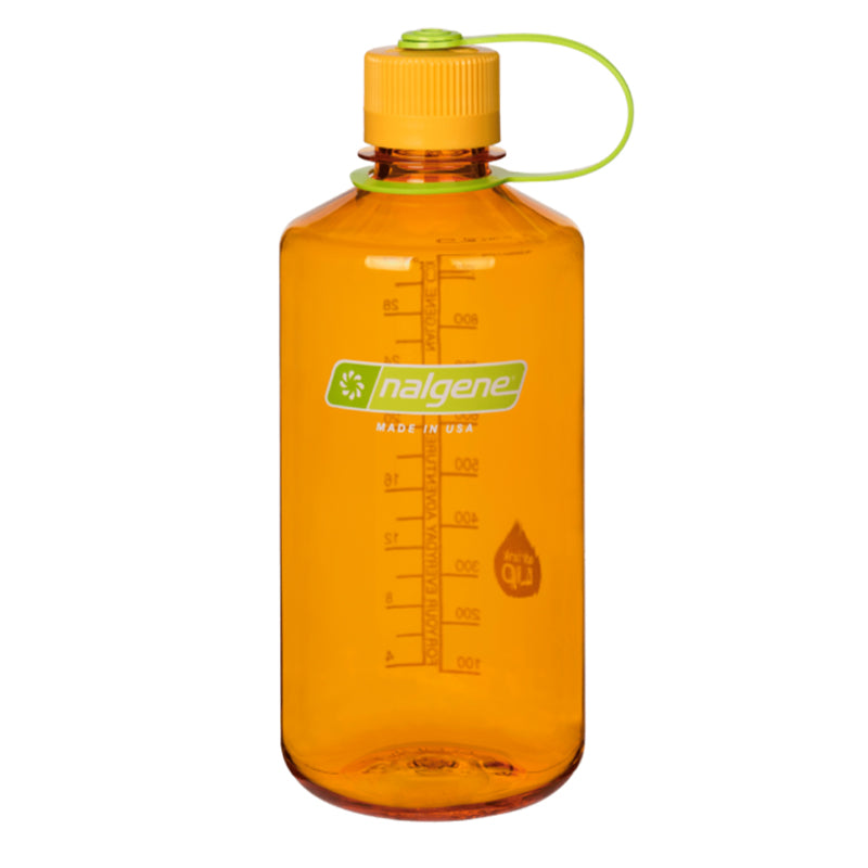 Nalgene Narrow Mouth 1L Tritan Sustain Bottle Clementine - Parasol Store