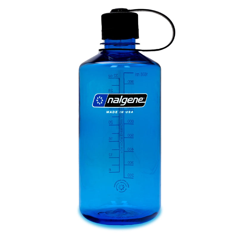 Nalgene Narrow Mouth 1L Tritan Sustain Bottle Slate Blue - Parasol Store