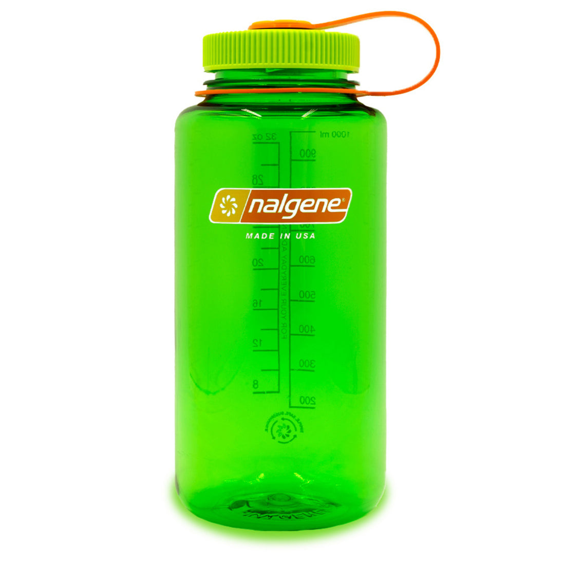 Nalgene Wide Mouth 1L Tritan Sustain Bottle Melon Ball - Parasol Store