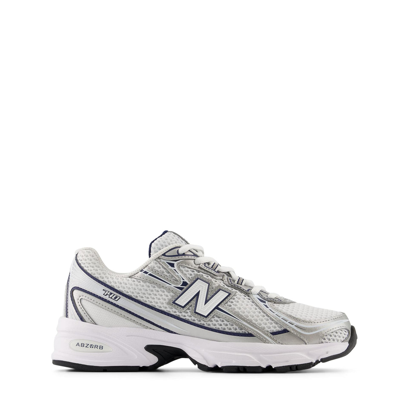 New Balance Womens 740 Trainer NB Navy / White / Shadow Grey - Parasol Store