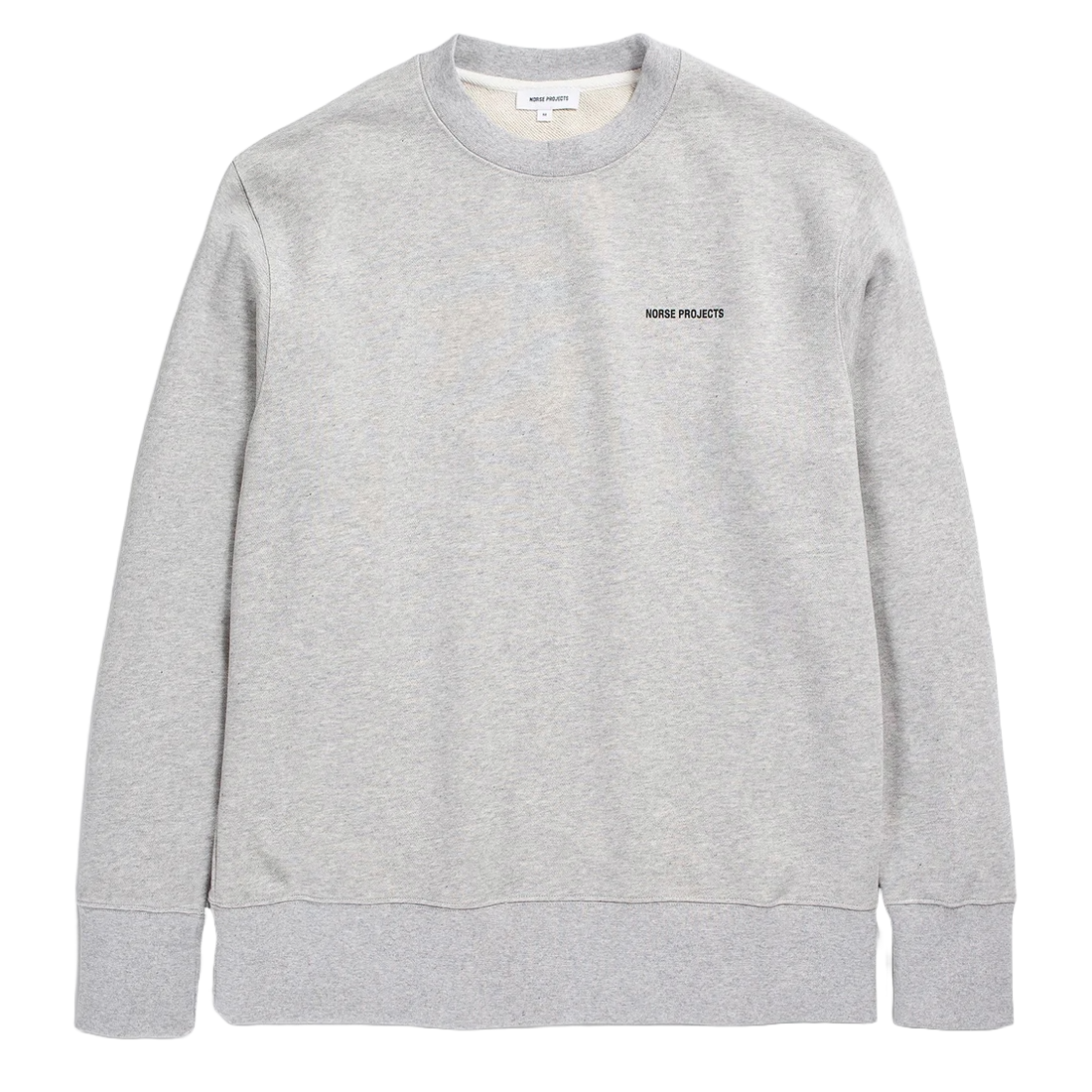 Norse Projects Arne Logo Sweat Light Grey Melange Norse Projects