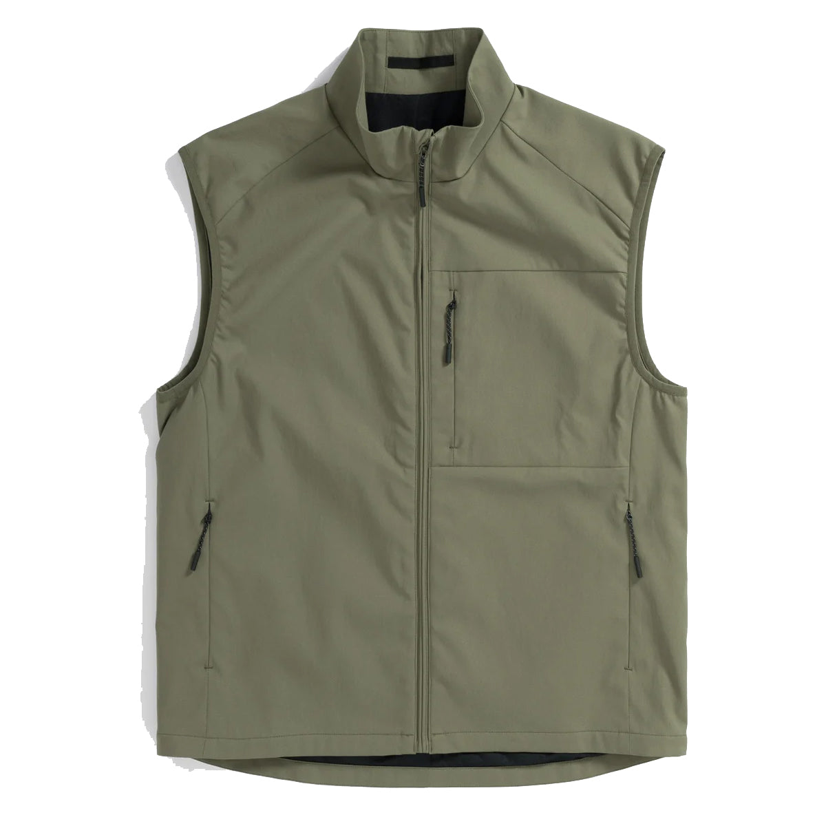 Norse Projects Birkholm Solotex Twill Vest Sediment Green - Parasol Store