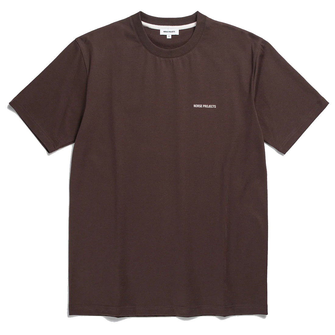 Norse Projects Johannes Logo T-Shirt Heathland Brown Norse Projects