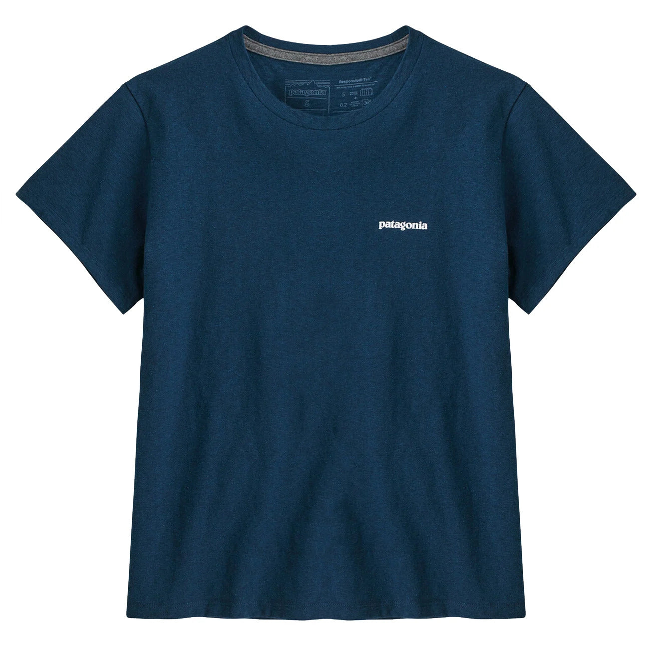 Patagonia P-6 Logo Responsibili Tee Tidepool Blue Patagonia