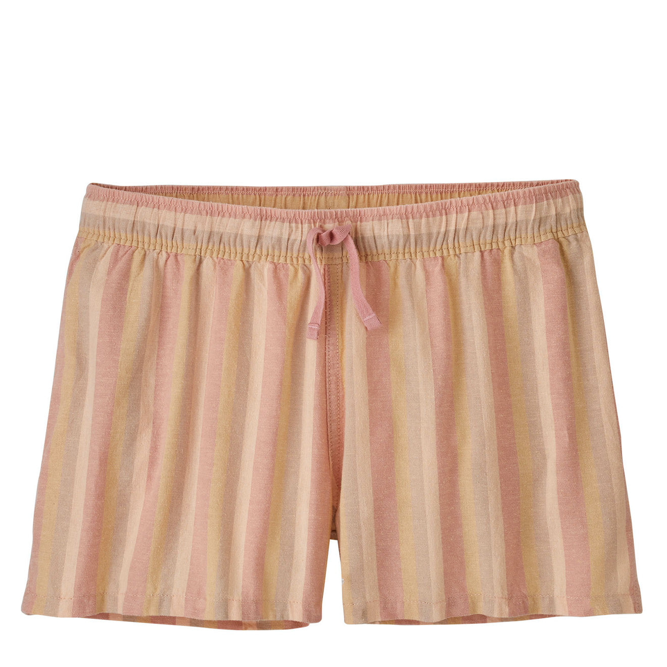 Patagonia Womens Island Hemp Baggies Shorts 3 inch Cali Stripe / Sunfade Pink Patagonia