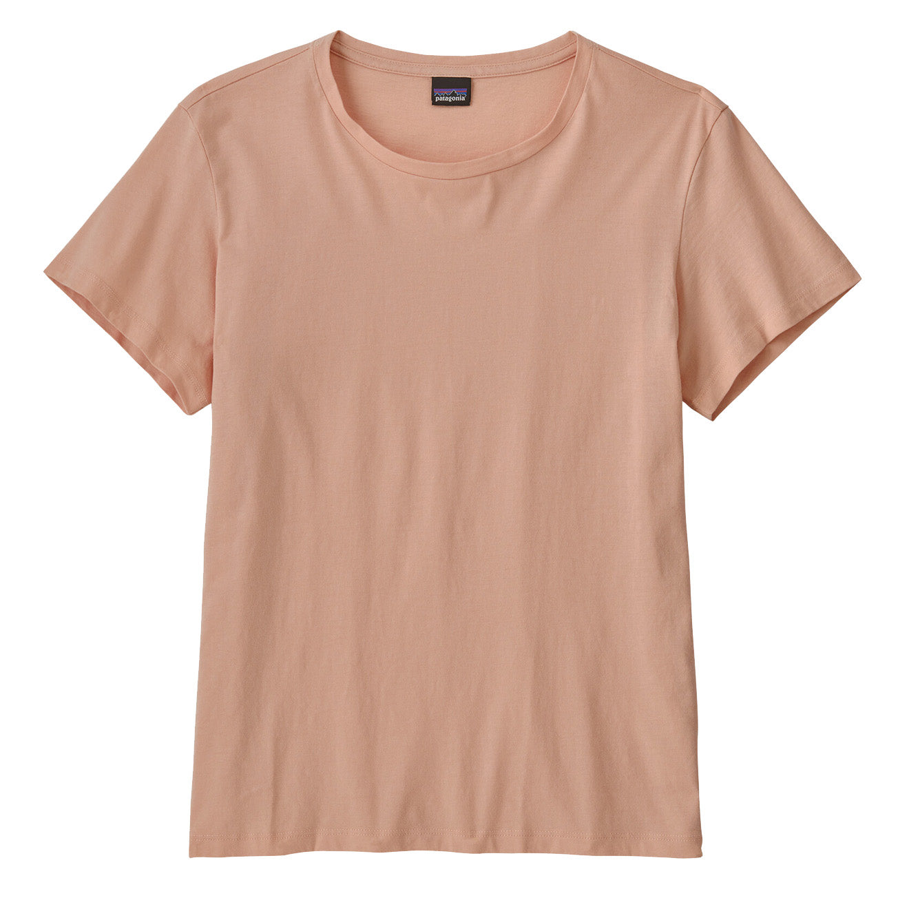 Patagonia Womens Regenerative Organic Certified Cotton Tee Antique Pink Patagonia