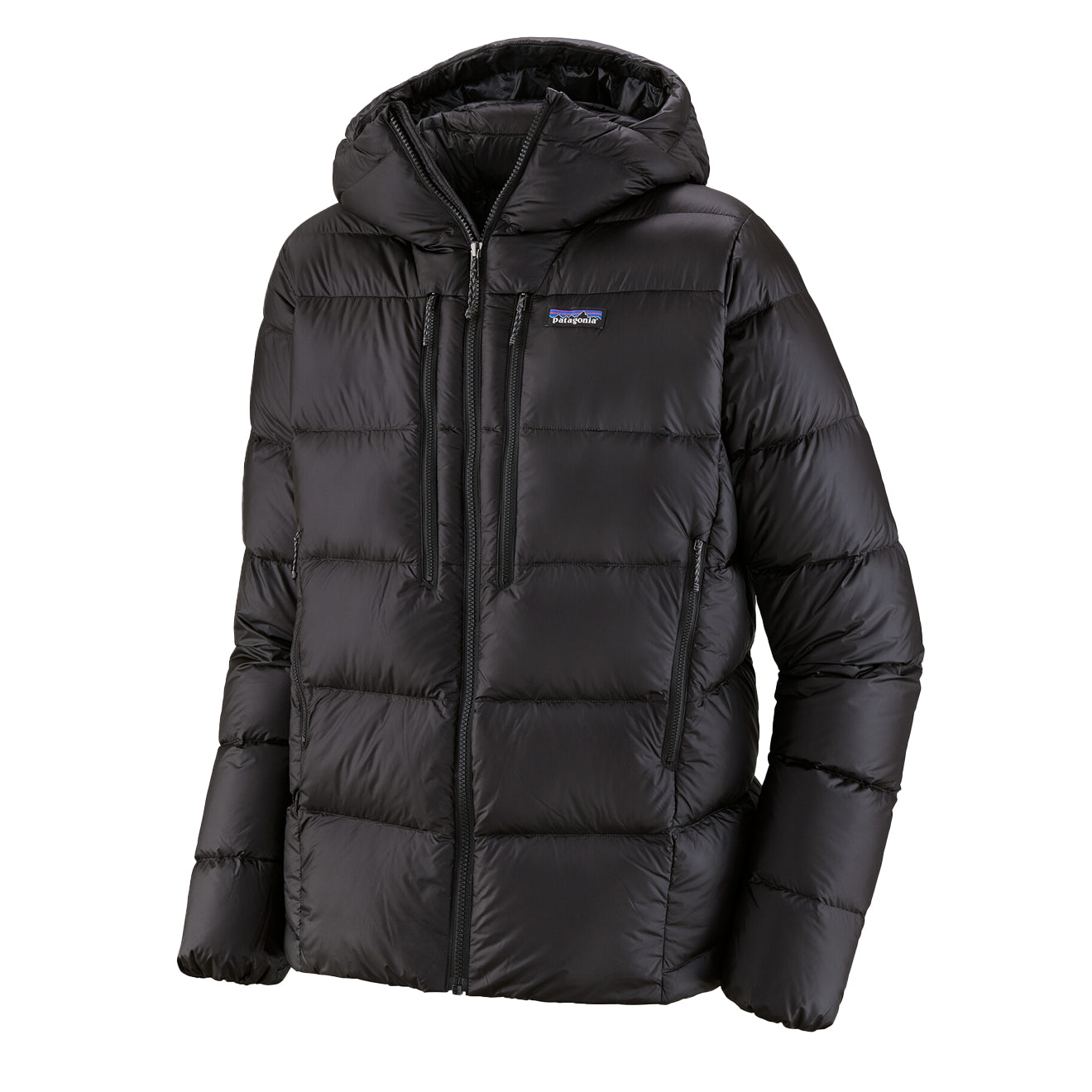 Patagonia Fitz Roy Down Hoody Black - Parasol Store