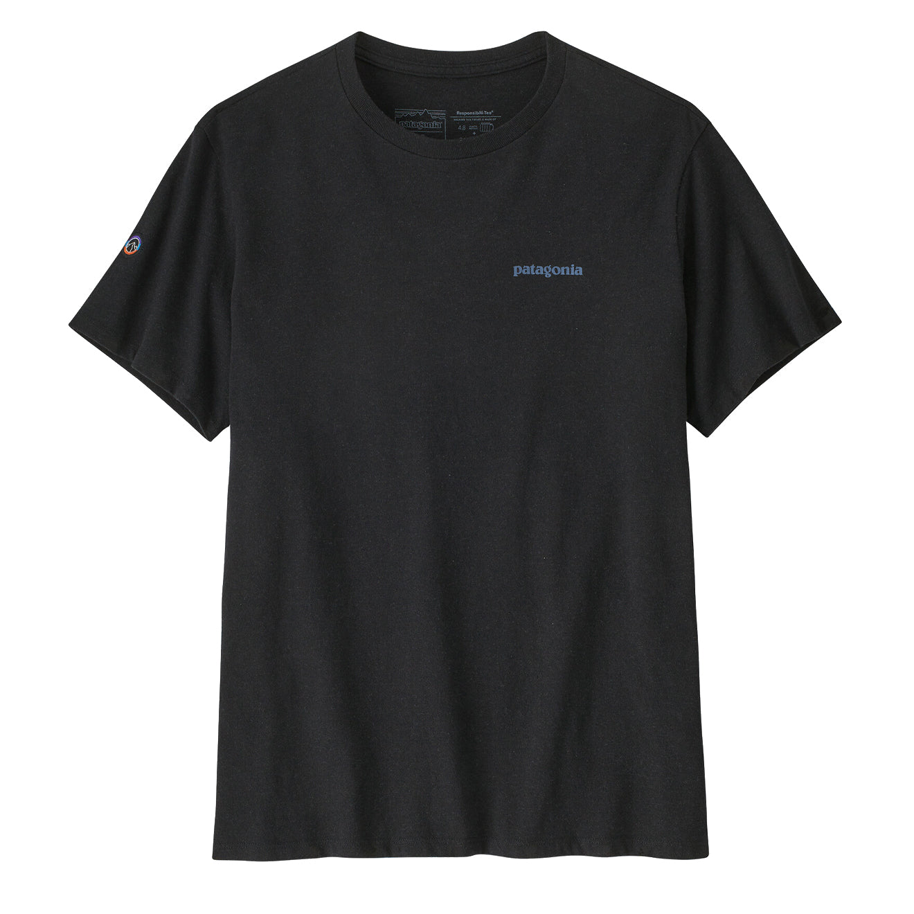 Patagonia Fitz Roy Icon Responsibili-Tee Ink Black - Parasol Store