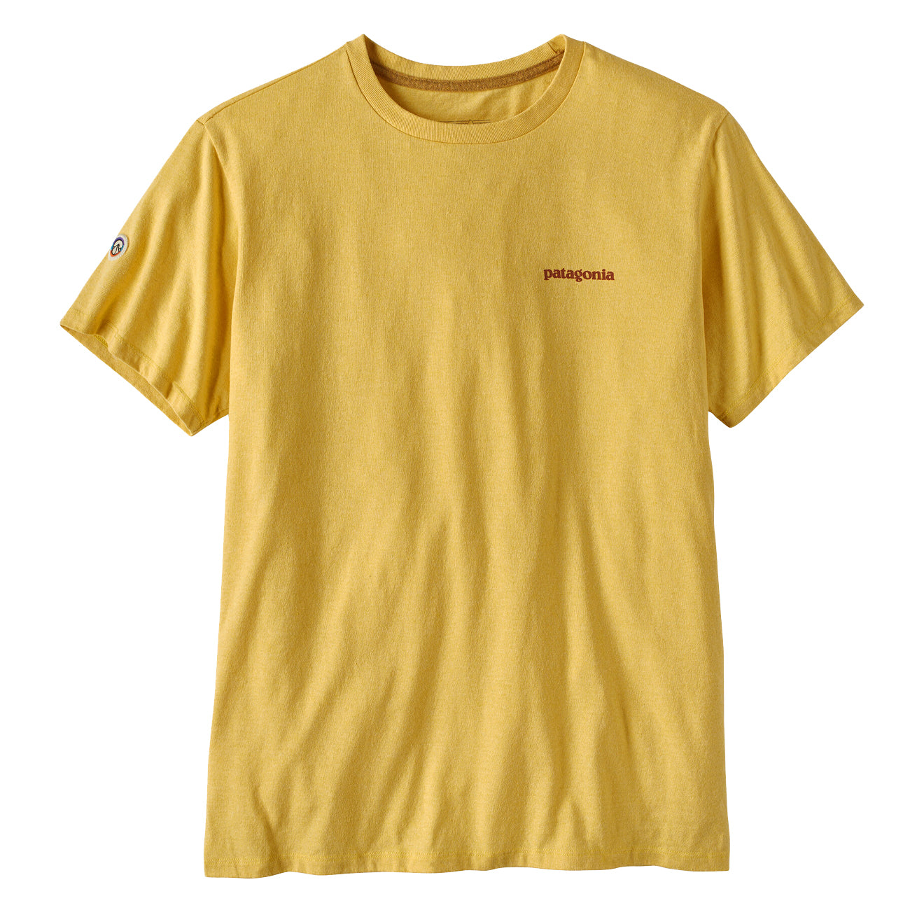 Patagonia Fitz Roy Icon Responsibili-Tee Milled Yellow - Parasol Store