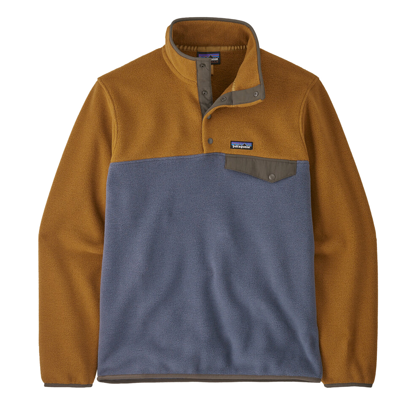 Patagonia Lightweight Synch Snap-T Pullover Shelter Brown - Parasol Store