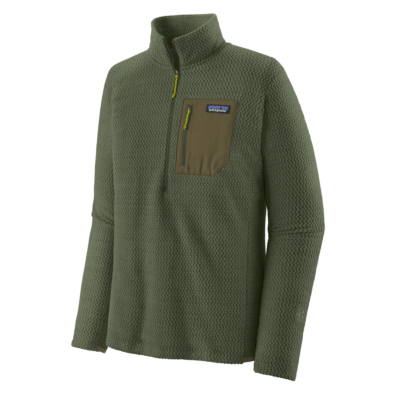 Patagonia R1 Air Zip Neck Torrey Pine Green - Parasol Store