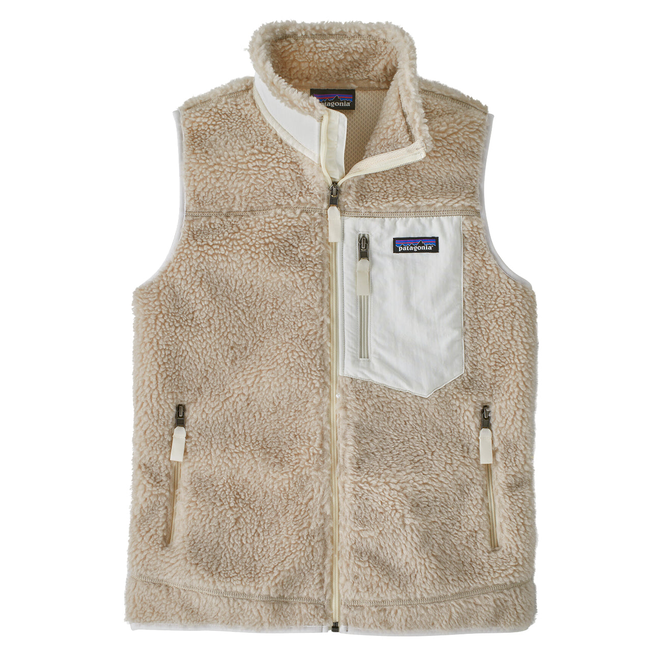 Patagonia Womens Classic Retro-X Vest Natural / Birch White - Parasol Store