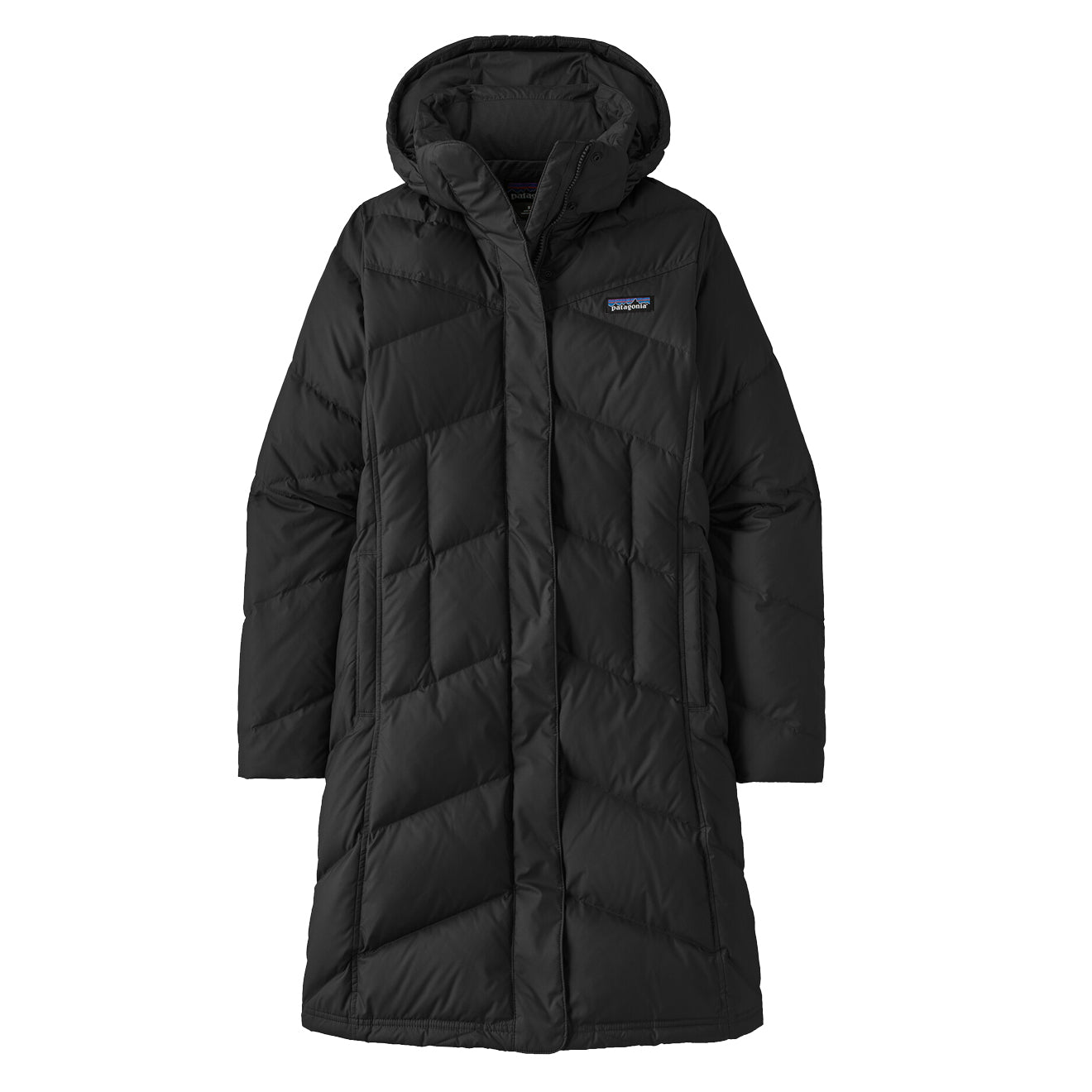 Patagonia Womens Down With It Parka Black - Parasol Store