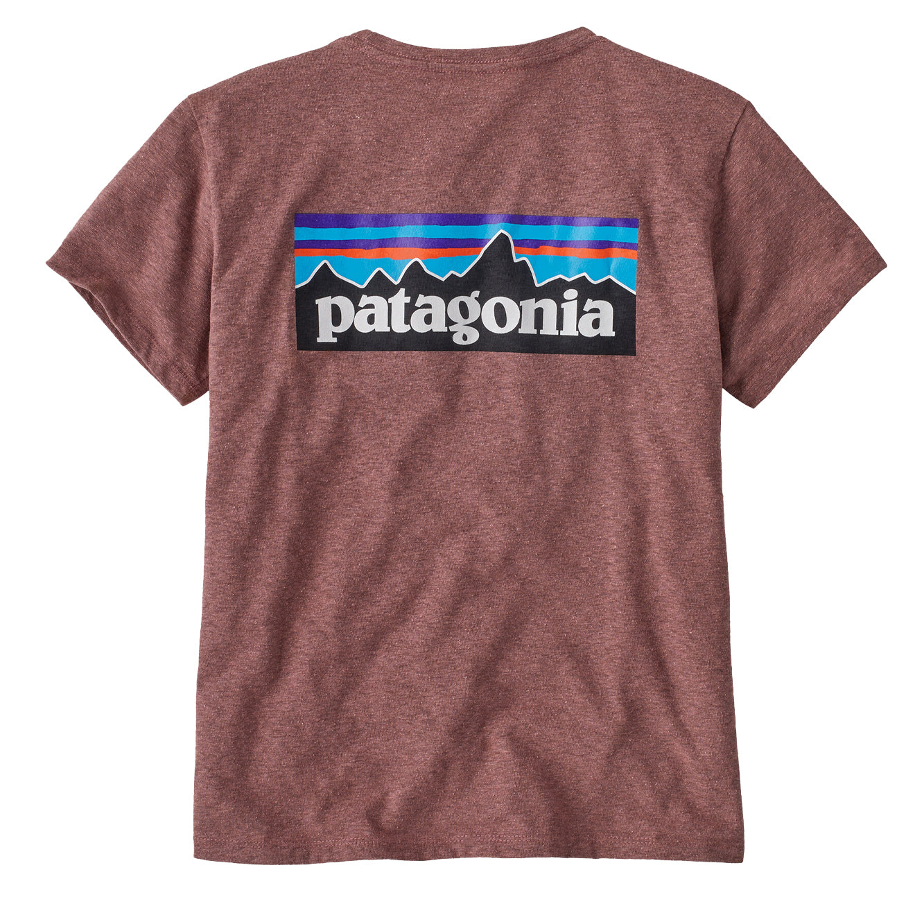 Patagonia Womens P-6 Logo Responsibili-Tee Dulse Mauve - Parasol Store