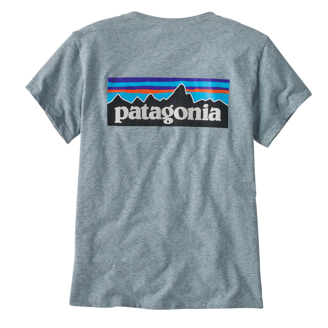 Patagonia Womens P-6 Logo Responsibili-Tee Thermal Blue - Parasol Store