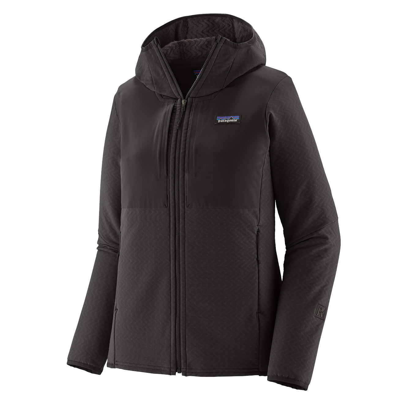 Patagonia Womens R2 CrossStrata Hoody Black - Parasol Store