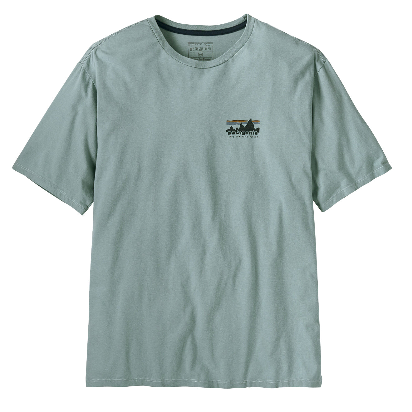 Patagonia '73 Skyline Organic T-Shirt Thermal Blue - Parasol Store